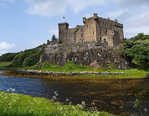 Castle on a river